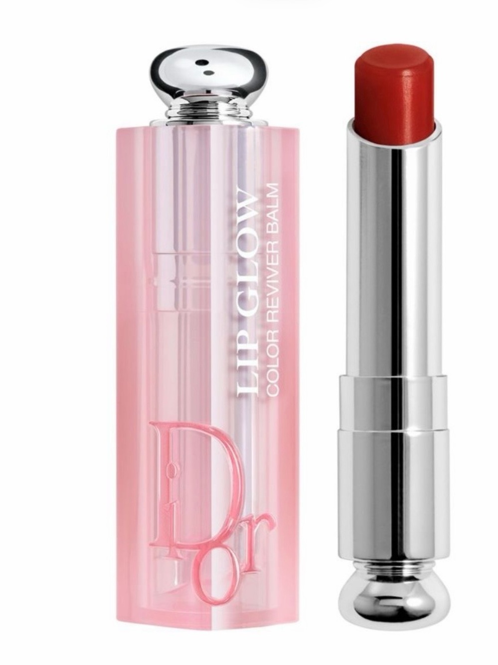 Dior Lip Glow Color Reviver Balm — Red with Pink Case